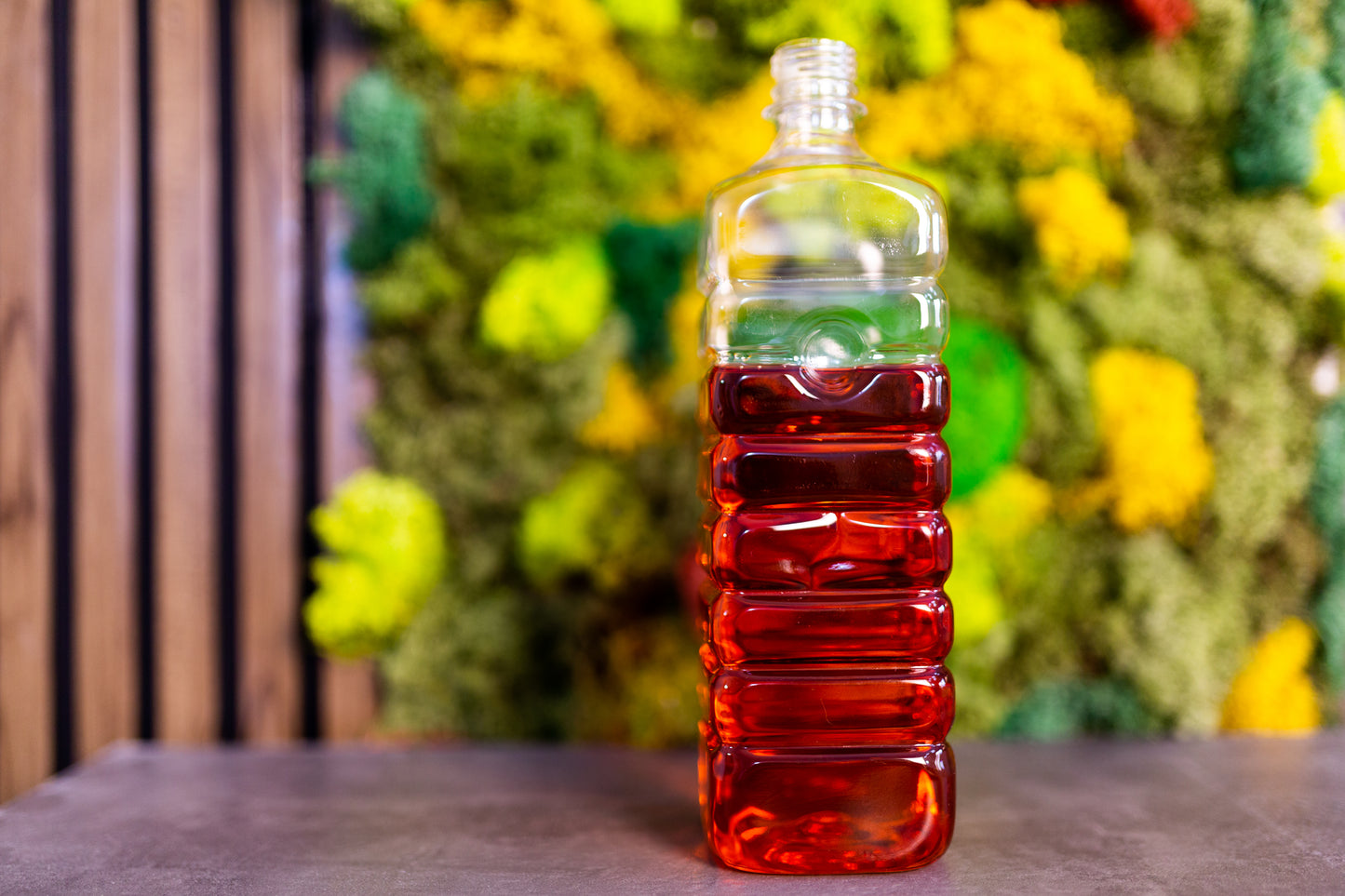 Flacon PET Transparent Pătrat 1L – Ambalaj versatil pentru industrie alimentară, cosmetică și industrială | WestPlast