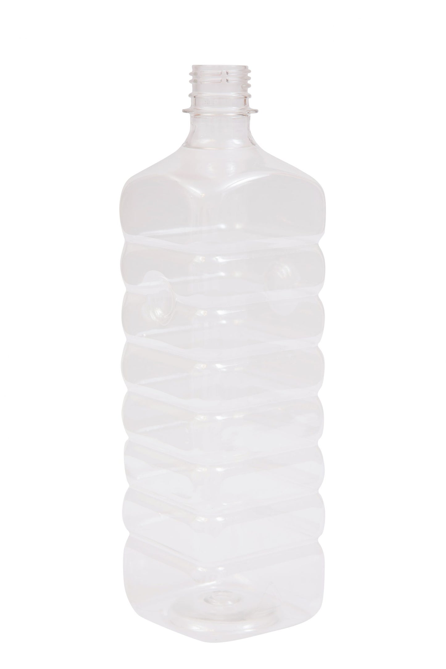 Flacon PET Transparent Pătrat 1L – Ambalaj versatil pentru industrie alimentară, cosmetică și industrială | WestPlast