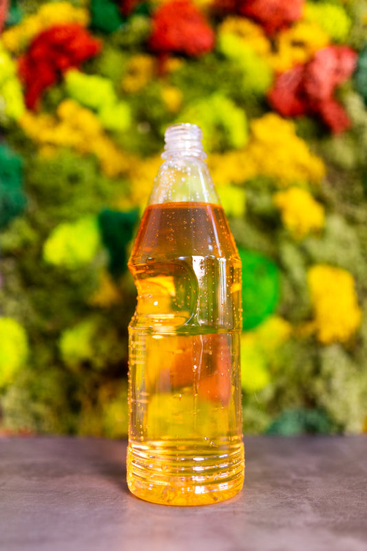Flacon PET Transparent 0.9 L cu Model Texturat – Ambalaj elegant și funcțional pentru industrie alimentară, cosmetică și industrială | WestPlast