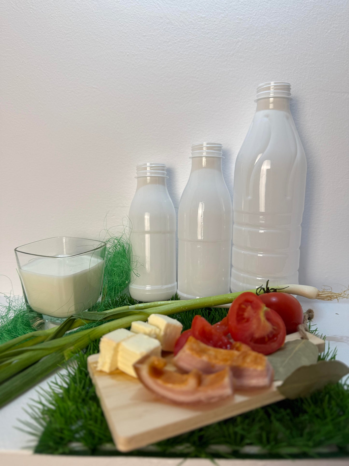Flacon Alb PET 1000 ml, alb, opac - Ambalaj profesional pentru lapte, iaurt și sucuri naturale | WestPlast